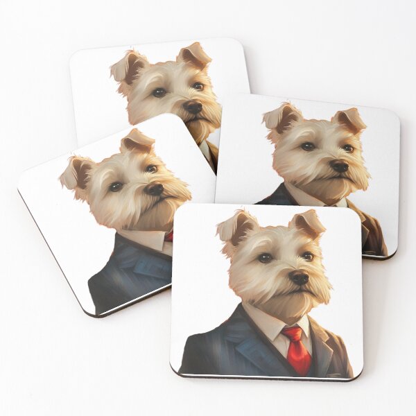 Item preview, Dog in Elegant Suit with Tie 6 designed and sold by FabulDeco2022.