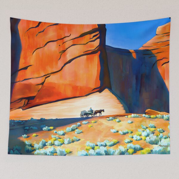 Item preview, Maynard Dixon - Lonesome Journey  designed and sold by Jon-Baran.