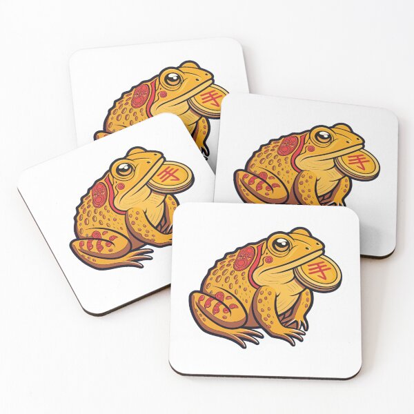 Item preview, Feng Shui golden frog attract and protect wealth, success, and good fortune. designed and sold by Lucky 777.