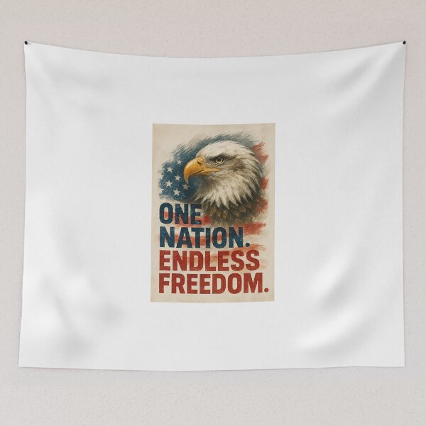 Item preview, One Nation. Endless Freedom designed and sold by Dsgn25.