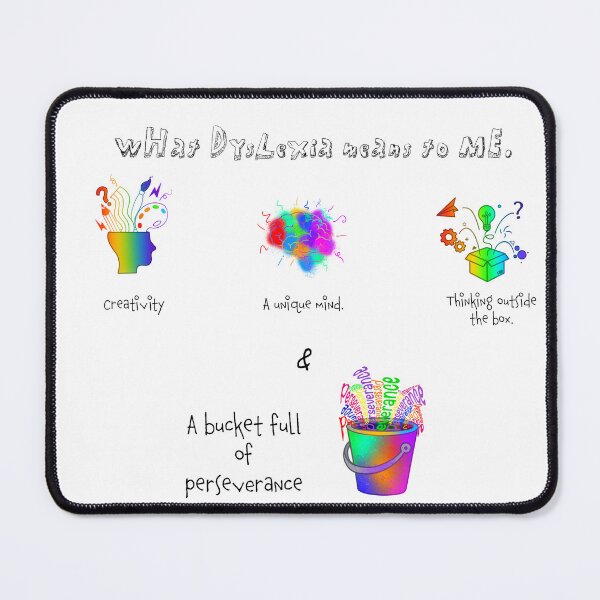 Item preview, What dyslexia means to me. 2 designed and sold by Echoes Of Change.