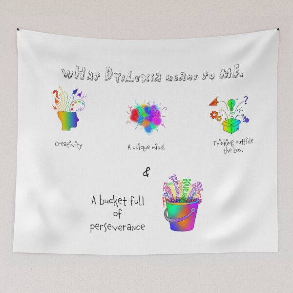 Item preview, What dyslexia means to me. 2 designed and sold by Echoes Of Change.
