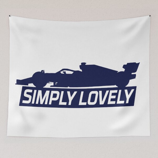Item preview, Simply Lovely F1 Car Silhouette T-Shirt - Iconic Driver Quote Fan Art designed and sold by Studio F1Grid.