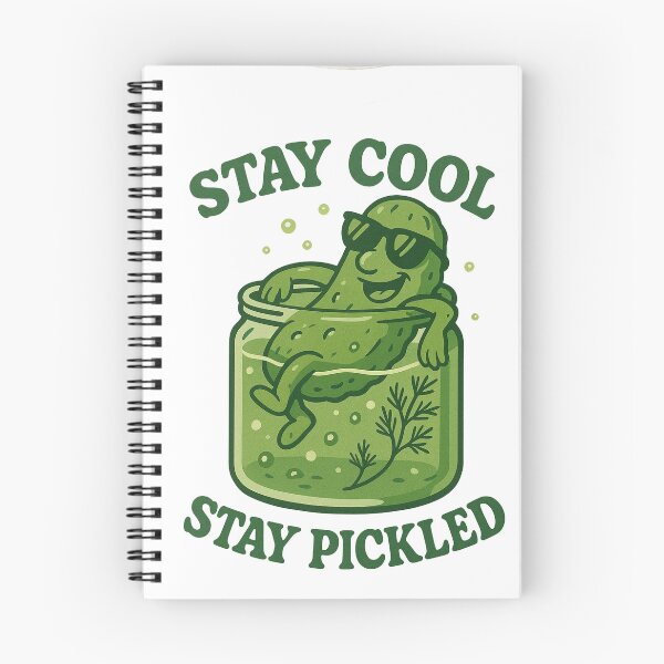 Item preview, Stay Cool Stay Pickled Funny Pickle T-Shirt designed and sold by Dreamteeworks.
