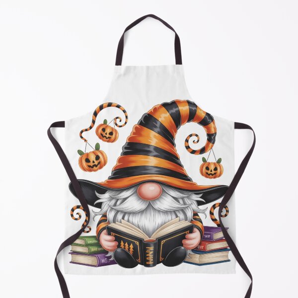 Item preview, halloween gnomes white books designed and sold by jkrphoto.