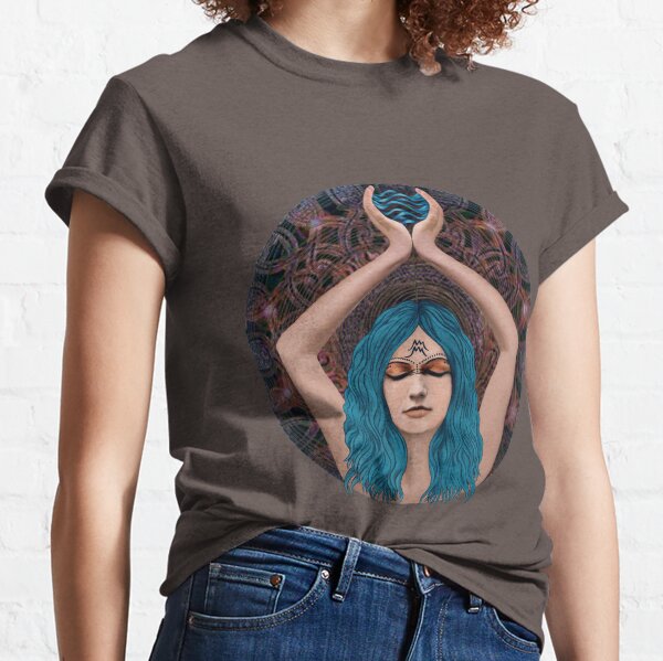 Aquarian mandala Classic T-Shirt