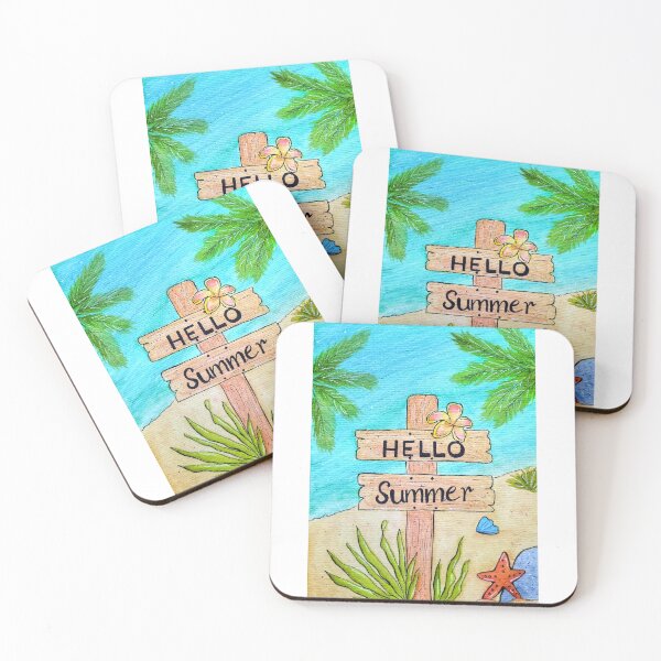 Item preview, Beachy Summer Welcome designed and sold by Paintedhues.