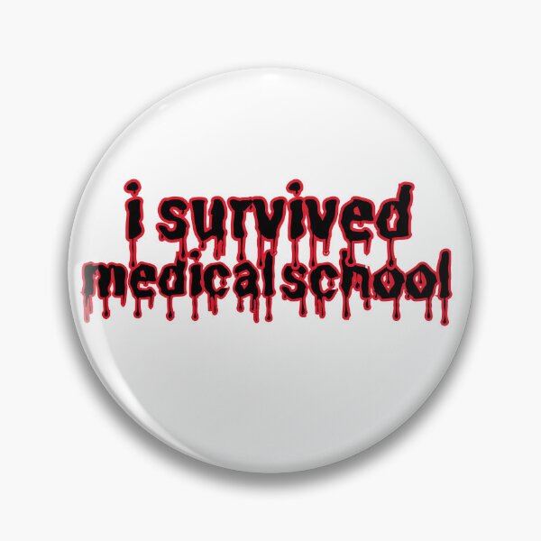 Item preview, i survived medical school designed and sold by scholar stickers.