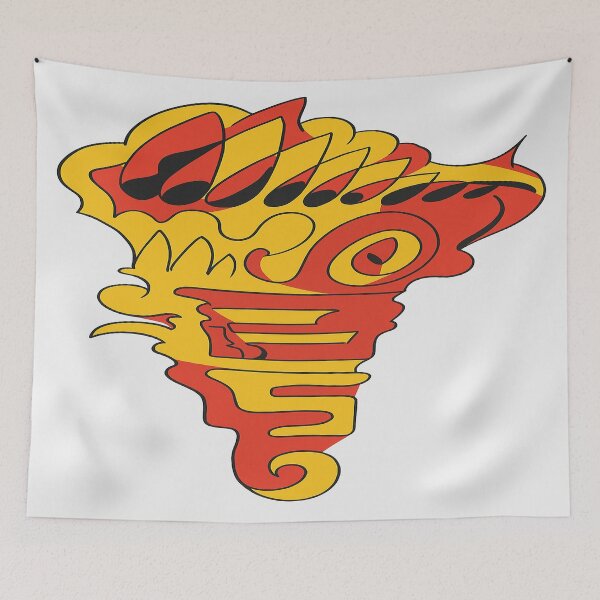 Item preview, Fire vortex – abstract energy in flame form designed and sold by artbyefi.