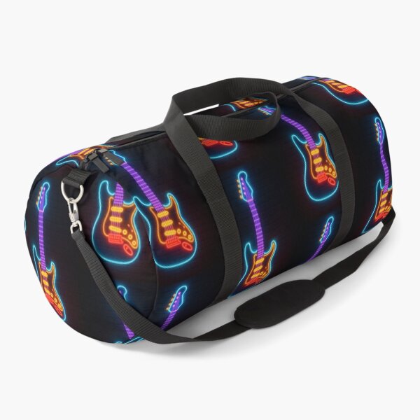 Item preview, Neon Electric Guitar – Glowing Rock Vibes designed and sold by Aucia.