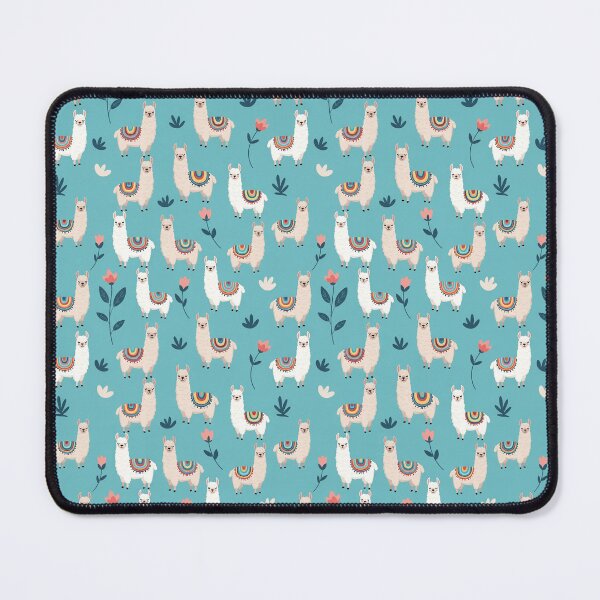 Item preview, Llama Alpaca Flowers Pattern designed and sold by MythicPrompts.