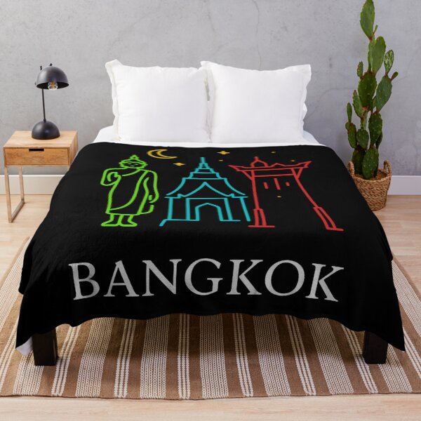 Item preview, Bangkok Neon Skyline Collection: Futuristic City Lights designed and sold by Design_Your_Day.