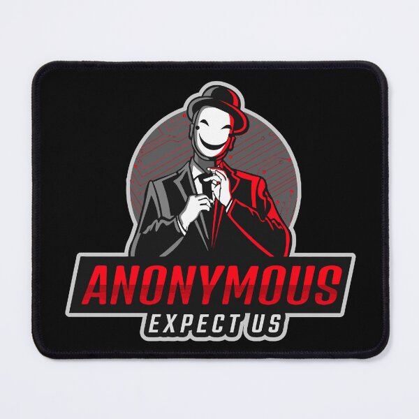 Item preview, Anonymous "Expect Us" Sticker designed and sold by CyberMaverick80.