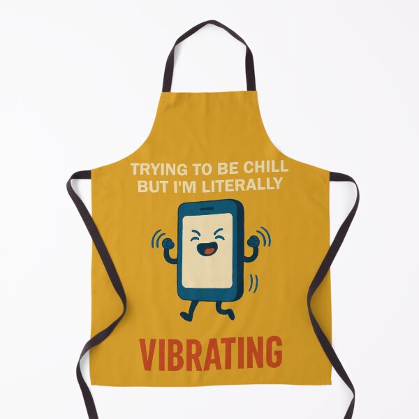 Item preview, Trying to Be Chill – Funny Anxiety Phone Art designed and sold by PrintSmithArt.