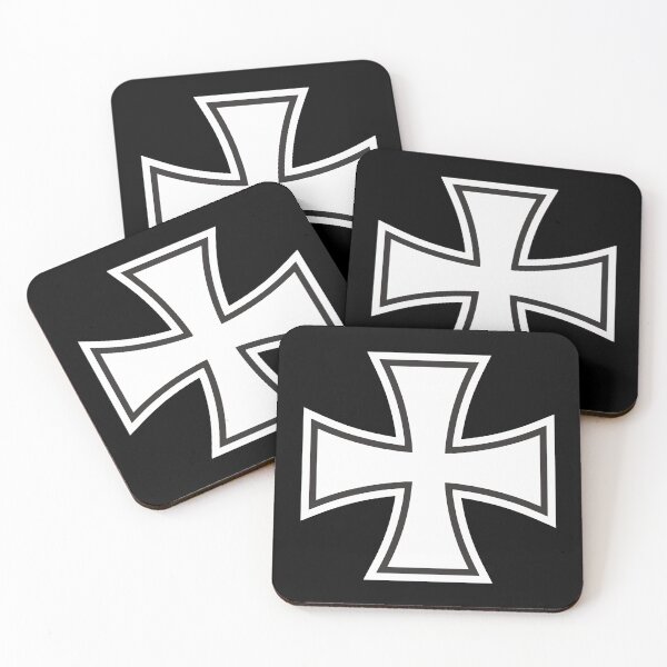 Item preview, White Iron Cross Symbol — WW2 Military Style designed and sold by FAawRay.