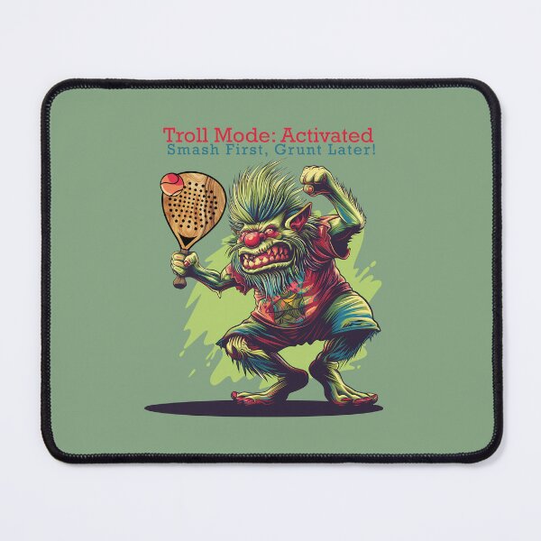 Item preview, Padel GRUNTLE SMASH! designed and sold by EvieWoj.