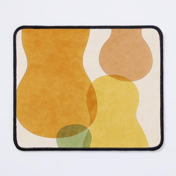 Item preview, Abstract Organic Shapes - Soft Earthtone Quartet Harmony designed and sold by Lowtech.