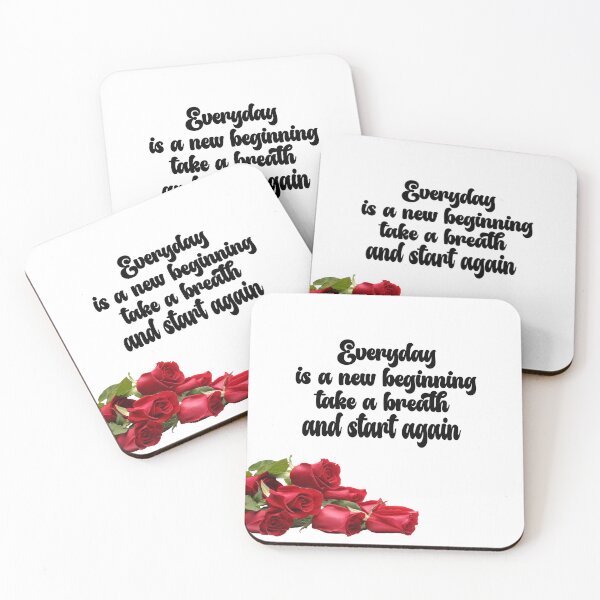 Item preview, Everyday is a  new beginning take a breath and start again  designed and sold by Dailywalker22.