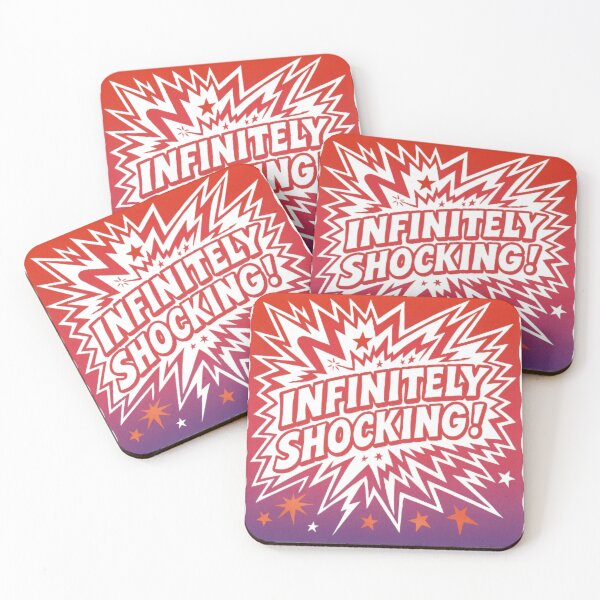 Item preview, Old School Infinitely Shocking Logo designed and sold by Eyedata.