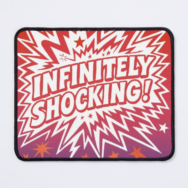 Item preview, Old School Infinitely Shocking Logo designed and sold by Eyedata.