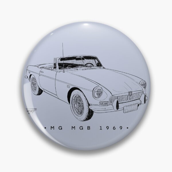 Item preview, MG MGB 1969 B/W designed and sold by mtomatte.