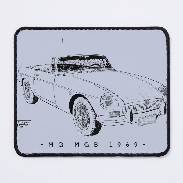 Item preview, MG MGB 1969 B/W designed and sold by mtomatte.