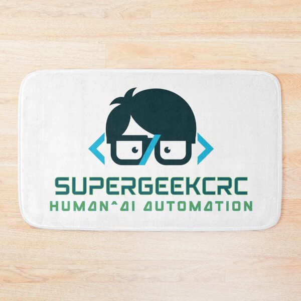 Item preview, SUPERGEEKCRC HUMAN^AI AUTOMATION designed and sold by SUPERGEEK Colony Research Campus.