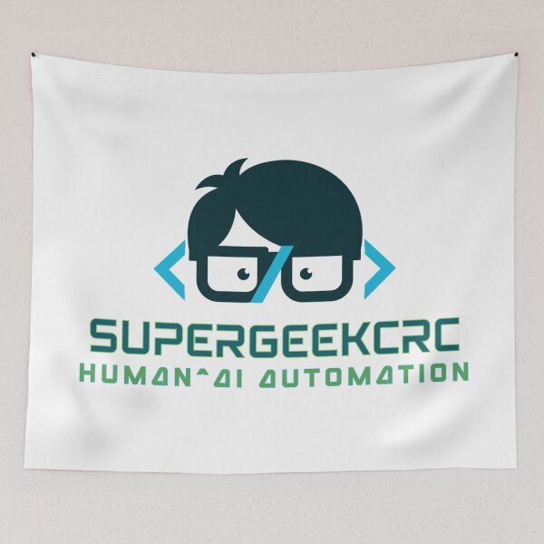 Item preview, SUPERGEEKCRC HUMAN^AI AUTOMATION designed and sold by SUPERGEEK Colony Research Campus.