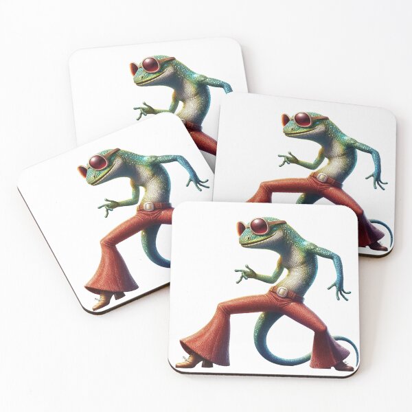 Item preview, Disco Lizard – Funky Dancing Reptile Vibes designed and sold by Confuzz1ed.