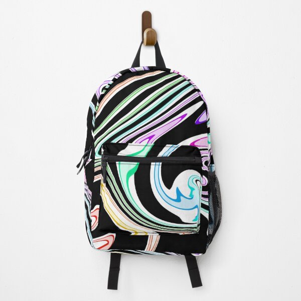 Item preview, Swirling Colors on Black  designed and sold by JaygiesDesign.