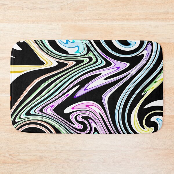Item preview, Swirling Colors on Black  designed and sold by JaygiesDesign.