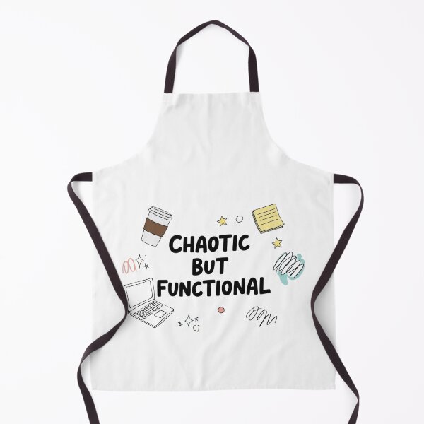Item preview, Chaotic But Functional T-Shirt | Funny ADHD Adulting Humor Tee designed and sold by MotivaChic.