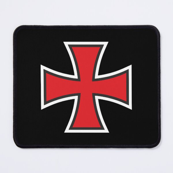 Item preview, Red Iron Cross — Crusader Symbol Medieval Style designed and sold by FAawRay.