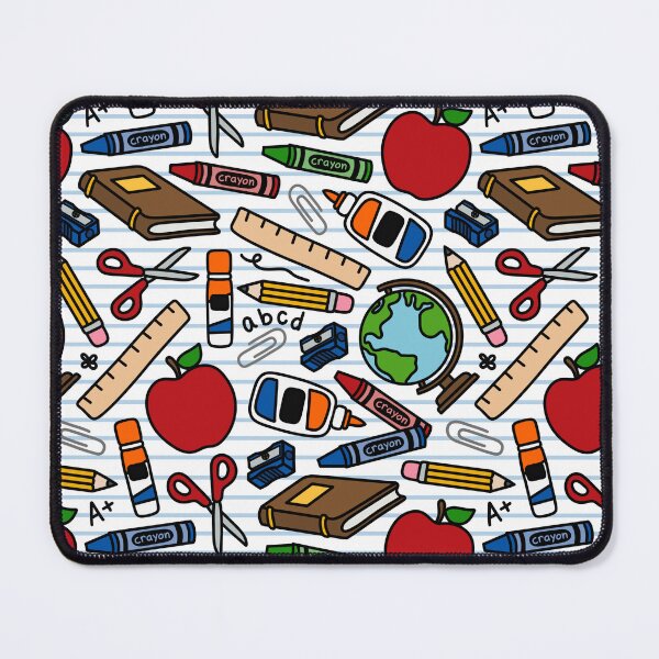 Item preview, Teacher School Supplies Pattern – Education Essentials Design designed and sold by PeaChiArtsi.