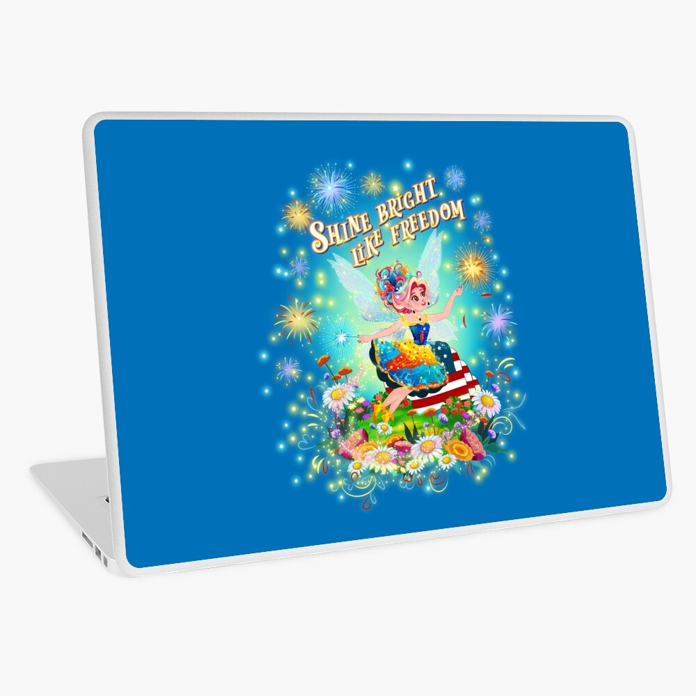 Item preview, Laptop Skin designed and sold by FairyBookClub.
