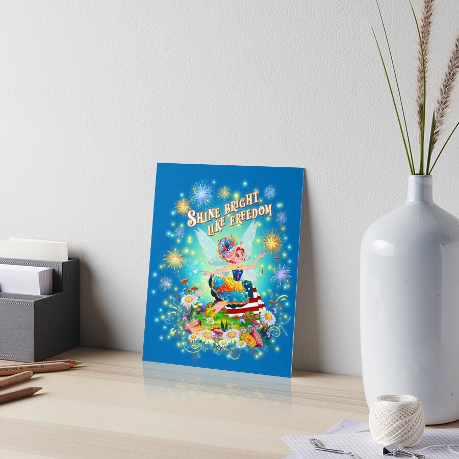Item preview, Art Board Print designed and sold by FairyBookClub.