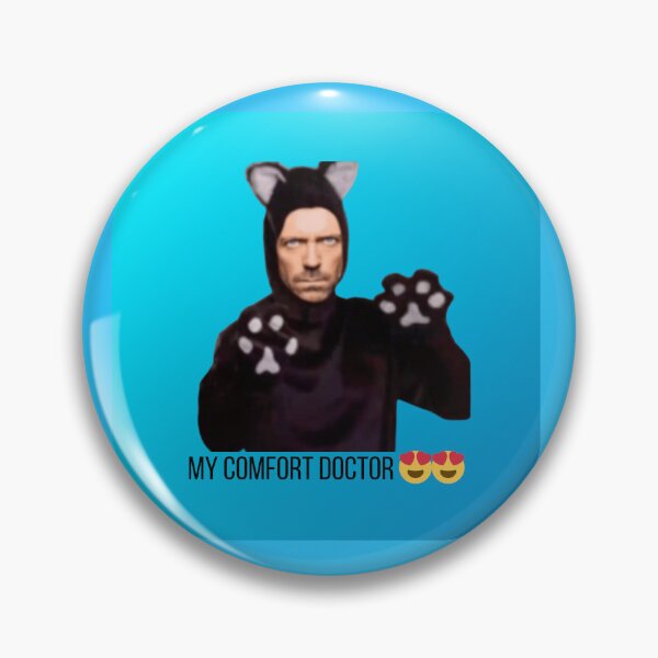 Item preview, House MD My Comfort Doctor Cat designed and sold by lyndseymakesstufflol.