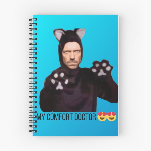 Item preview, House MD My Comfort Doctor Cat designed and sold by lyndseymakesstufflol.