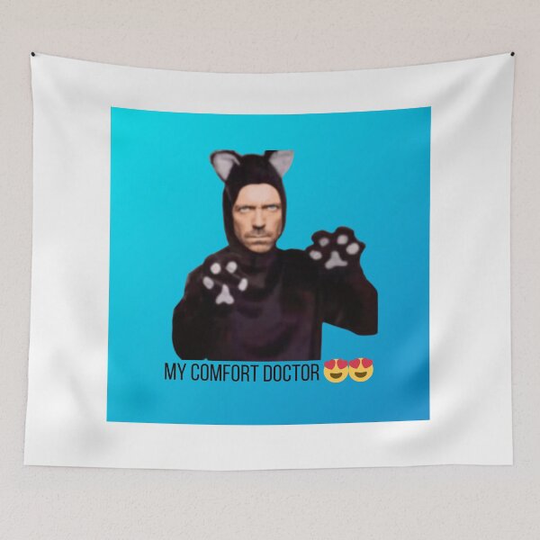 Item preview, House MD My Comfort Doctor Cat designed and sold by lyndseymakesstufflol.