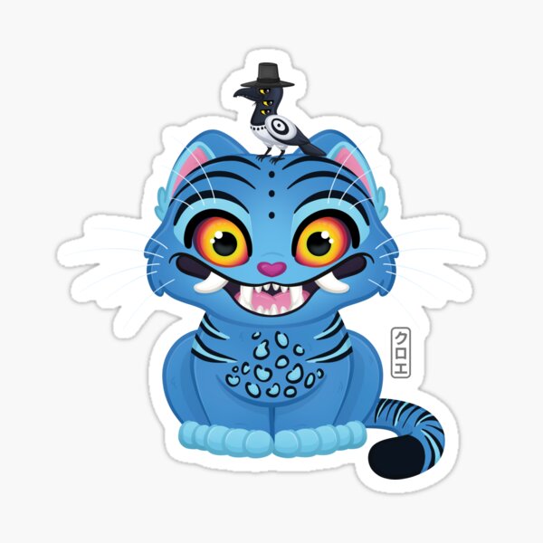 Item preview, KPop Demon Hunters – Derpy Tiger und Vogel designed and sold by Kuroe Lemon.