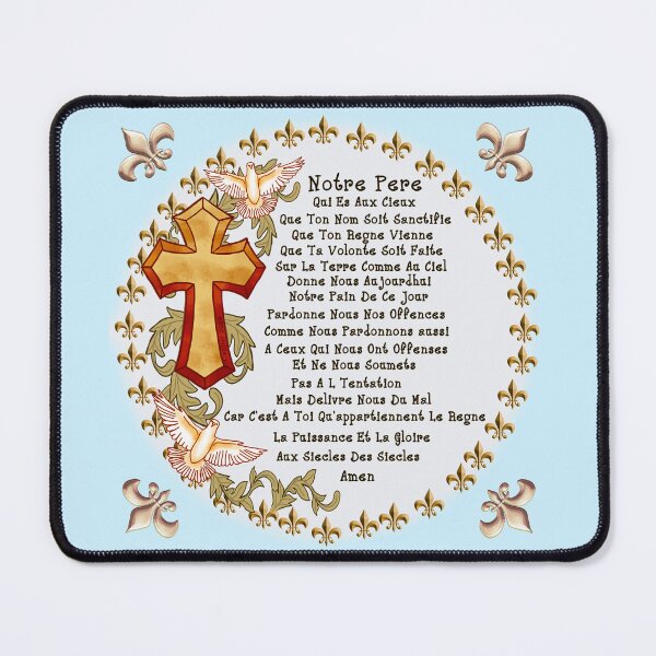 Item preview, French Lords Prayer  designed and sold by artmuvz.