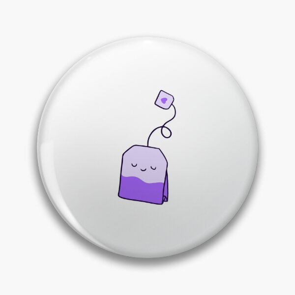 Item preview, cute tea bag purple designed and sold by designing01Ar3.