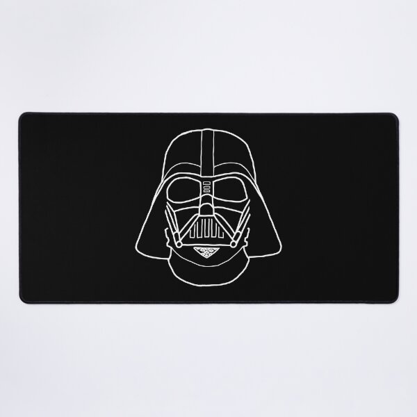Item preview, Darth Vader White Print  designed and sold by JurgenRichard.