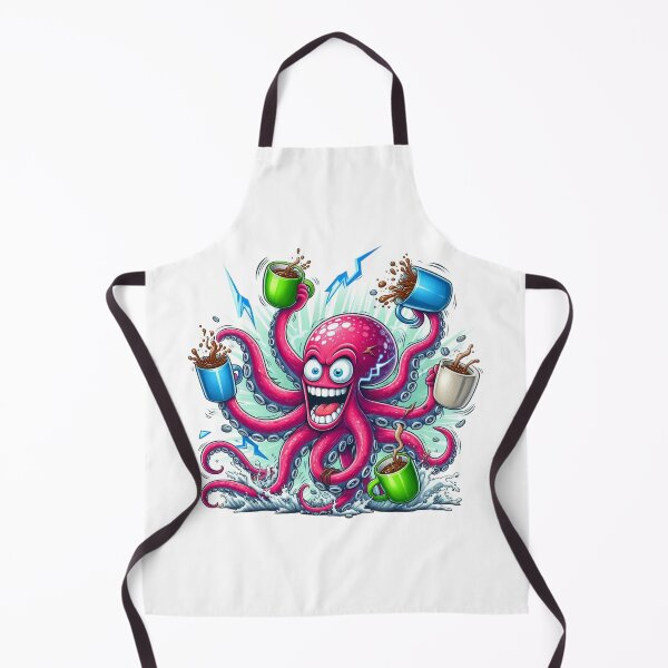 Item preview, Overcaffeinated Octopus – Chaos in Every Arm designed and sold by Confuzz1ed.