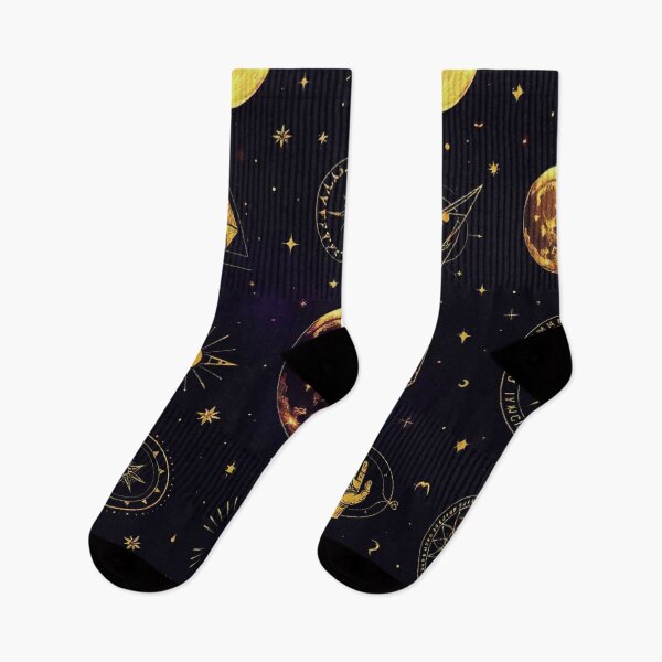 Item preview, ✨Mystic Moon Magic – Celestial Witchy Pattern ✨ designed and sold by Alquimia Lunar.