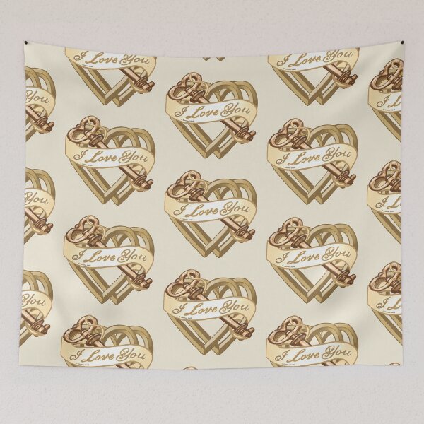 Item preview, Love Banner Heart designed and sold by artmuvz.