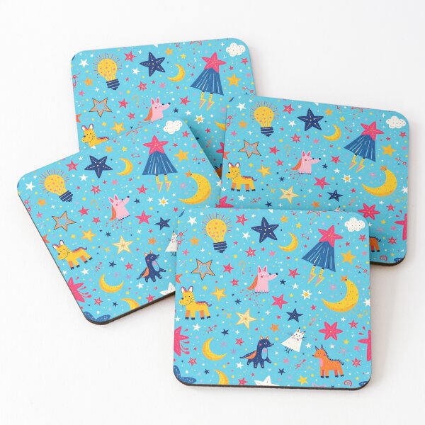 Item preview, ✨ Magical Sky Friends – Colorful Kids Pattern ✨ designed and sold by Alquimia Lunar.