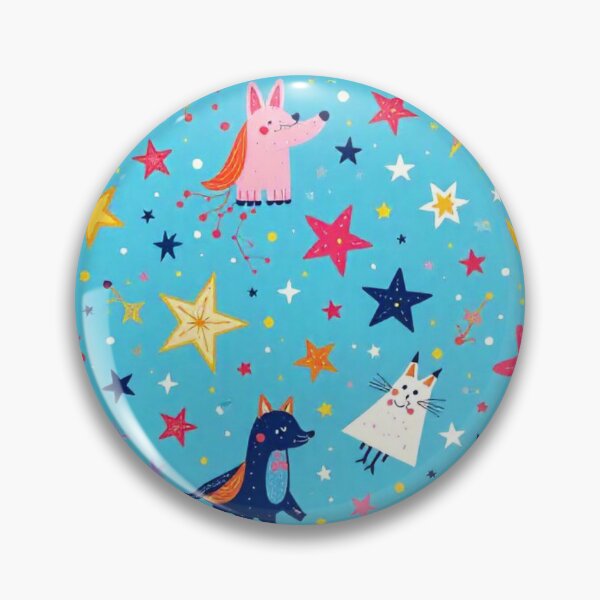 Item preview, ✨ Magical Sky Friends – Colorful Kids Pattern ✨ designed and sold by Alquimia Lunar.