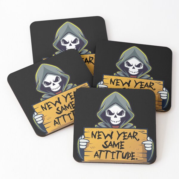 Item preview, New Year, Same Attitude. designed and sold by PCStudio57.