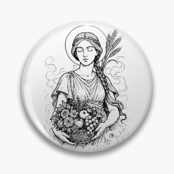 Item preview, Ceres Roman Goddess designed and sold by Geometrical Helianthus.